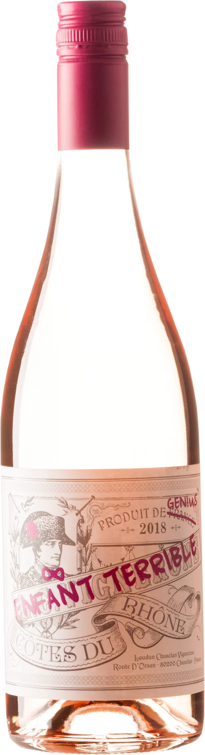 2024 Côtes du Rhône Rosé L'Enfant Terrible, Maison Sinnae
